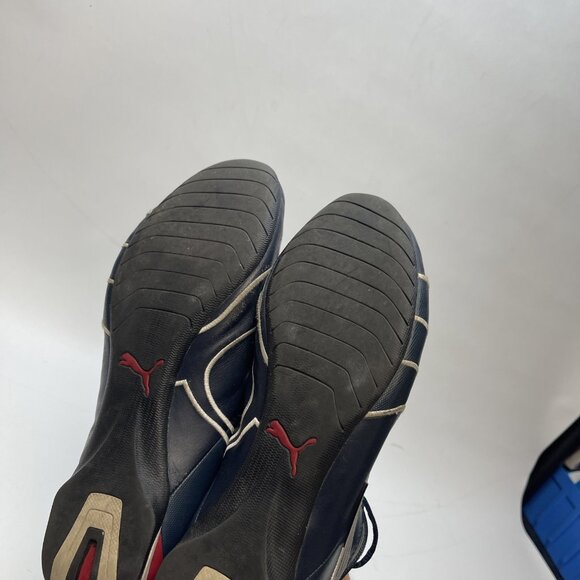 Puma x BMW Motorsport x Future Cat M1 Leather Team Blue Men's Size 10.5 US - Picture 6 of 14